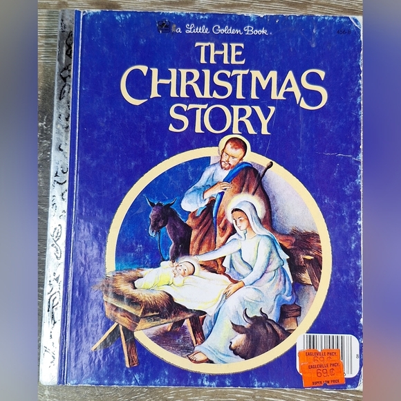 Little Golden Books Other - Vintage 1980 Little Golden Book The Christmas Story #456-8